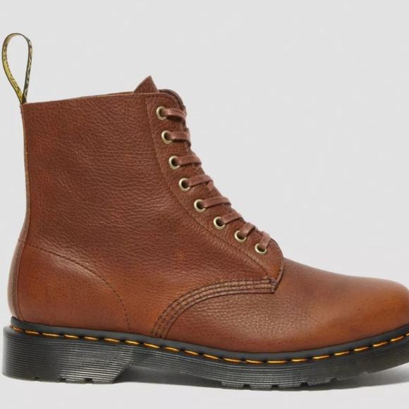 DR MARTENS 1460 PASCAL AMBASSADOR LEATHER LACE UP BOOTS MEN'S SZ 12/ 27439253 - Picture 4 of 14